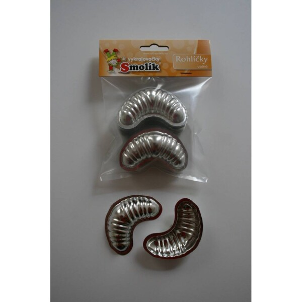 Cukrárenské formičky rohlíčky 7,5 cm, 20 ks - Smolík - Smolík