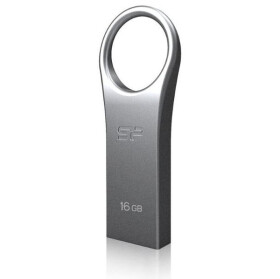 Silicon Power F80 / 16GB / Flash disk / USB 2.0 / Kovový / Strieborný (SP016GBUF2F80V1S)