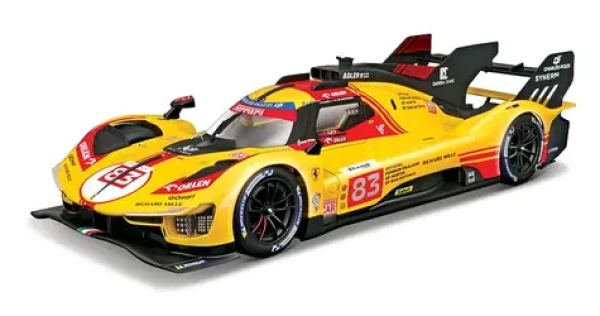 Bburago RACING Ferrari 499P žltá