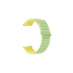 Aligator Remienok silikónový magnetický / 22mm / zeleno-žltý (22AW0034)