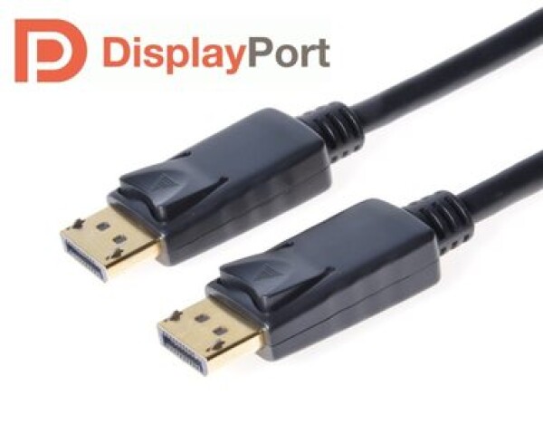 PremiumCord DisplayPort 1.2 4K prípojný kábel MM pozlátené konektory 3m (kport4-03)