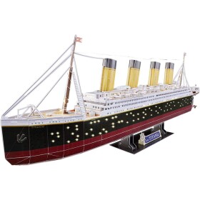 3D puzzle RMS Titanic - LED Edition 00154 RV 3D-Puzzle RMS Titanic - LED Edition 1 ks; 00154 - Revell 3D Puzzle RMS Titanic LED 266 ks