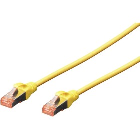 Digitus DK-1644-030/Y RJ45 sieťové káble, prepojovacie káble CAT 6 S/FTP 3.00 m žltá bez halogénov, krútené páry, s ochranou, samozhášavý 1 ks; DK-1644-030/Y