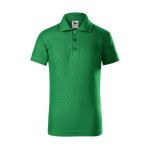 Detské polo tričko Pique (trávovo zelené) 158 cm/12 let