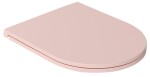 ISVEA - INFINITY WC sedátko SLIM, Soft Close, Easy Take, ružová Salmon 40KF0541I
