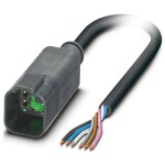 Phoenix Contact SAC-6P-DTMS/10,0-PUR kábel pre senzor/aktor, 1415033, piny: 6, 10 m, 1 ks; 1415033