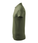 Single J. pánske polo tričko khaki 2XL