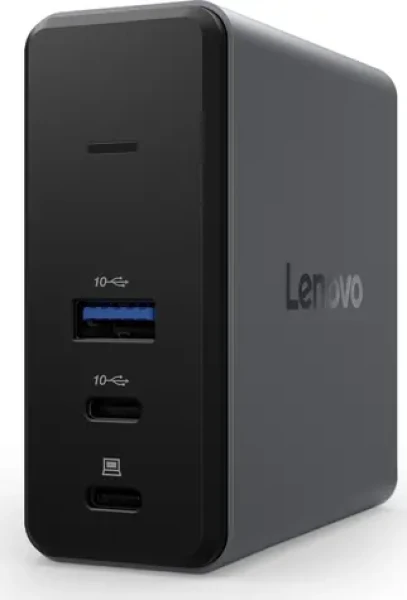 Lenovo Charging GaN Dock / Dokovacia stanica / GaN 65W / HDMI 4K 60Hz / 2x USB-C / Power Delivery (G0AE0065EU)