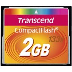 Transcend Standard 133x CF pamäťová karta 2 GB; TS2GCF133