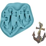 Silikónová formička kotva 10,5×10 cm - Cakesicq - Cakesicq