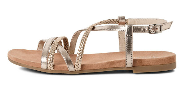 Tamaris 1-28130-46-116 Dámske sandále champagne 37