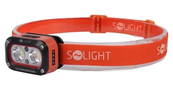 Solight LED čelové nabíjacie svietidlo / 250lm / teplé + studené svetlo / Li- ION / IP44 (WN55)