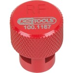 TPMS / TPMS odvzdušňovač pneumatík, červený, predný pravý KS Tools 100.1187; 100.1187