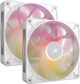 Corsair iCUE LINK RX140 RGB Max 2ks biela/ 140 mm / 36 dB @ 1600 RPM / 103 CFM / PWM (CO-9051040-WW)