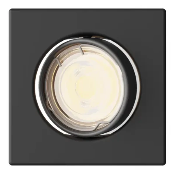 Philips Peridot Rec Kit Sq čierna / Zapustené svietidlo / hranaté / GU10 / 7W / IP20 (SKL000509974)