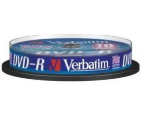 Verbatim DVD- R / DVD- R médium / 4,7 GB / 16x / 10 ks / Spindl (43523)