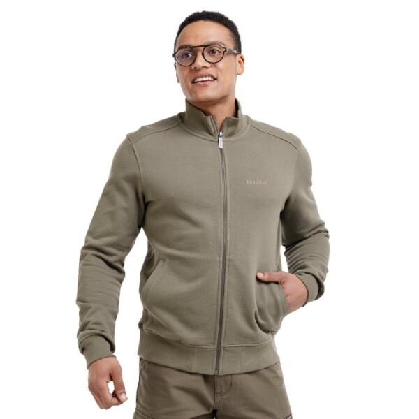 Bushman Pánska mikina Toress, khaki XXXL