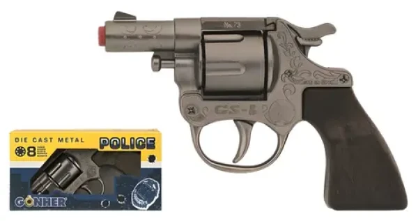 GONHER Revolver policajný 73/0 kovový malý