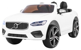 Mamido Detské elektrické auto Volvo S90 biele