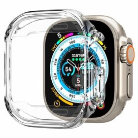 Spigen Ultra Hybrid ochranný kryt pre Apple Watch Ultra 49mm číra (ACS05459)