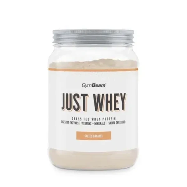 Just Whey Grass-Fed Proteín - GymBeam (slaný karamel, 500 g) (28324-47-500g-saltedcaramel-01)