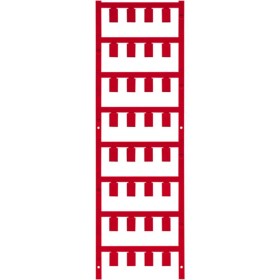 Weidmüller 1919640000 SF 5/12 NEUTRAL RT V2 značenie káblov Druh montáže: prichytenie sponami Potlačiteľná plocha: 7.40 x 12 mm červená Počet markerov: 160 160; 1919640000