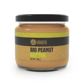 BIO Arašidové maslo - VanaVita (jemné, 340 g) (59914-1-340g-smooth)