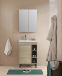 Zrkadlová skrinka Naturel Lucca 60x75 cm lamino dub LUCCA60CABD LUCCA60CABD