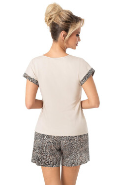 Pyžamo Donna Omari Short w/r S-2XL Béžová XXL