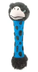 BEFUN Hračka pre psov pštros / Plyš, TPR guma / 38 cm / Šedá / Pre šteňatá (414-10515)