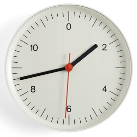 HAY Nástenné hodiny White Ø 26,5 cm