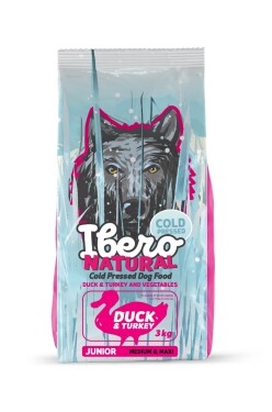 Ibero Cold Pressed Dog Junior Medium/Large Duck