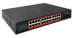 Sieťový switch 24x RJ-45 2x SFP / Gigabit Switch / 24-portový / 1000 Mb/s (52365)