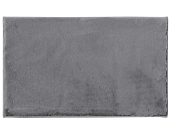 Kúpeľňová predložka Králik 50x80 cm, tmavo šedá%