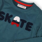 Tričko chlapčenské bavlnené s dlhým rukávom, Minoti, SKATE 1, kluk - 68/80 | 6-12m
