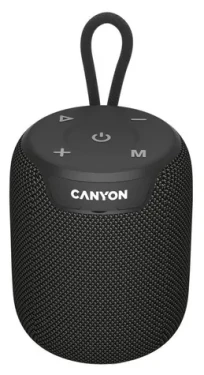 Canyon OnMove 9 čierna / Bezdrôtový reproduktor / BT 5.3 / IPX6 / USB-C / microSD / 7h výdrž (CNE-CBTSP9)