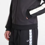Mikina Fred Perry Contrast Sleeve Track Jacket Black L