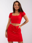 Dámske tričko TOP RV TS 7538.12P Červená - Rue Paris M-38 červená
