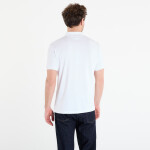 Tričko LACOSTE Short Sleeved Ribbed Collar Shirt White 4
