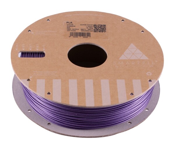 PLA filament Glitter Violet 1,75 mm Smartfil 1 kg