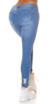 Sexy Highwaist Skinny Jeans in Used-Look denimblue S