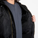 Bunda Alpha Industries 45P Hooded Black L