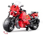 Mamido CADA Brick Set Diaľkovo ovládaný motocykel 2.4G 484 kusov