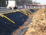 Nopová fólia – GXP PLUS 500 g/m², výška nopu 8 mm, 2×19 m [38 m²] - II.jakost