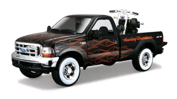 Maisto Harley-Davidson Custom 1999 Ford F-350 Super Duty Pickup