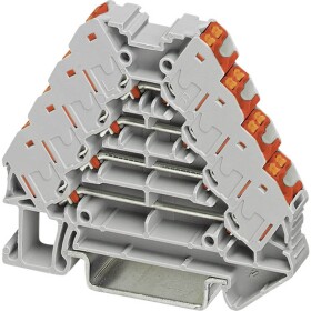 Phoenix Contact 3270121 skratovacia prepojka 8.3 mm pružinová svorka sivá 10 ks; 3270121