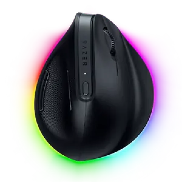 Razer Pro Click V2 vertical cierna / Herná bezdrôtová myš / optická / 30000DPI / 2.4GHz / BT / 6 tlačidiel (RZ01-05250100-R3G1)