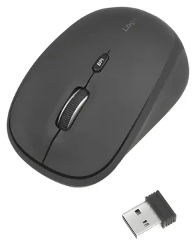 LogiLink bezdrôtová myš čierna / Myš / 2,4 GHz / 1600 DPI / 4 tlačidlá (ID0193)
