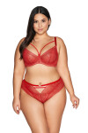 BRAZILIANS AV 2128/B ČERVENÁ červená 2XL