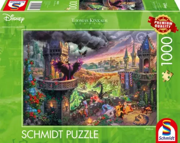 Schmidt Puzzle Disney: Zloba, kráľovná čiernej mágie